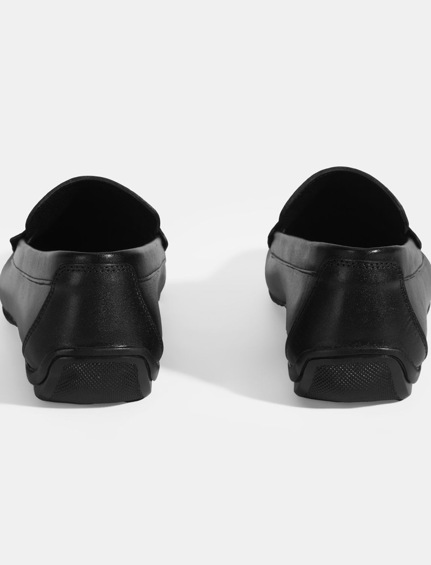 Jovian Siyah Erkek Deri Slip-On Loafer Jovian Siyah Erkek Deri Slip-On Loafer