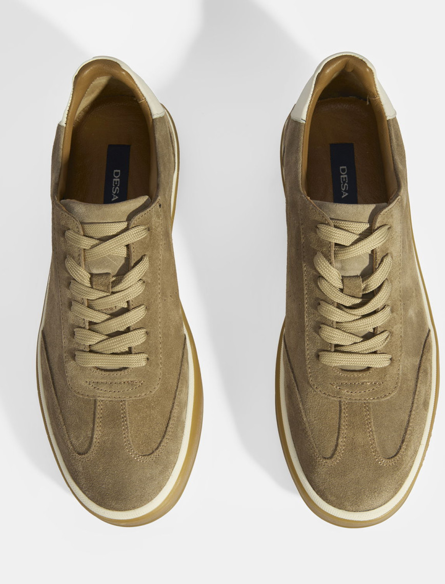 Lianra Bej Erkek Süet Bağcıklı Günlük Ayakkabı Lianra Bej Erkek Süet Bağcıklı Günlük Ayakkabı