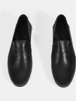 Jovian Siyah Erkek Deri Slip-On Loafer Jovian Siyah Erkek Deri Slip-On Loafer