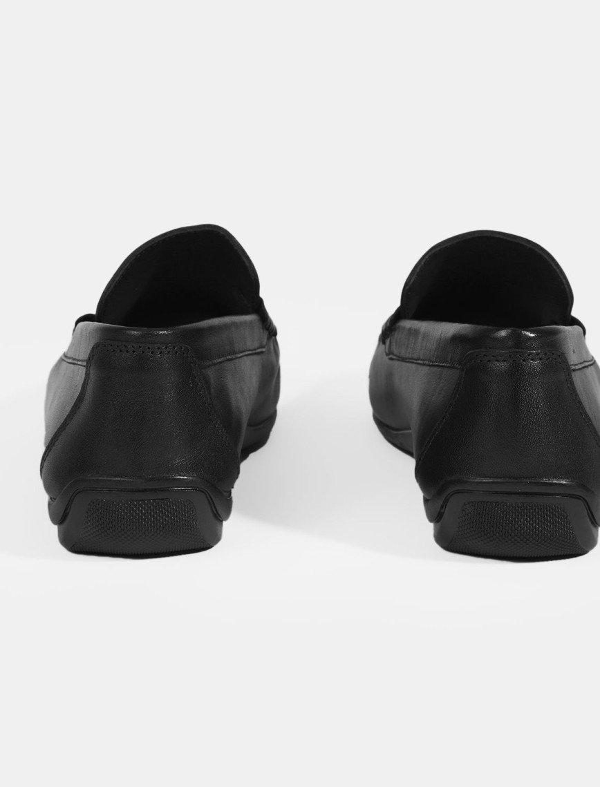 Jovian Siyah Erkek Deri Slip-On Loafer Jovian Siyah Erkek Deri Slip-On Loafer