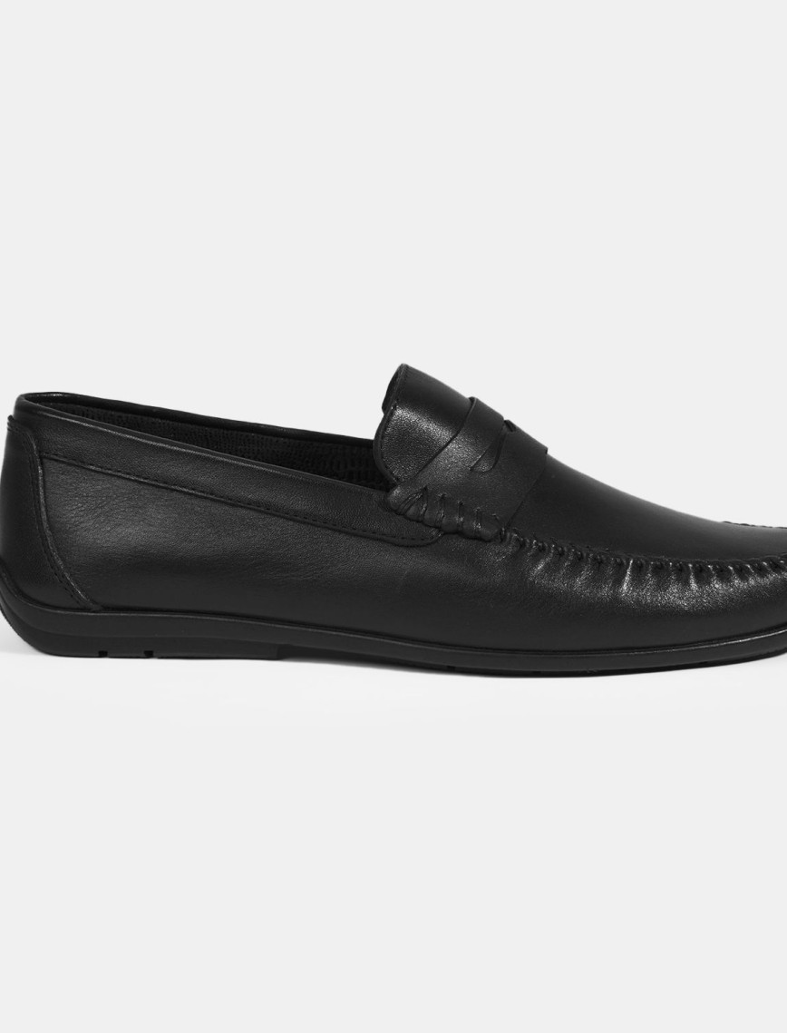Jovian Lacivert Erkek Deri Slip-On Loafer Jovian Lacivert Erkek Deri Slip-On Loafer