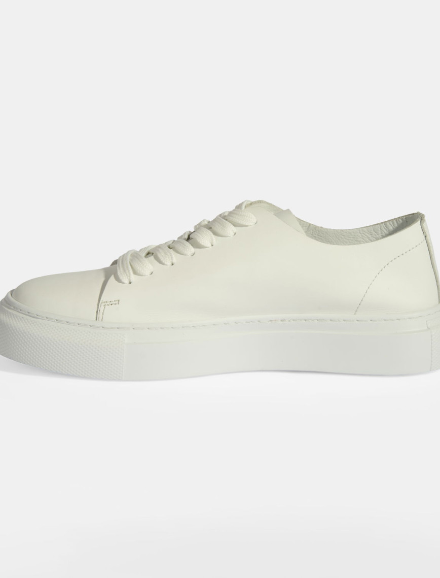 Denissy Beyaz Erkek Deri Günlük Ayakkabı