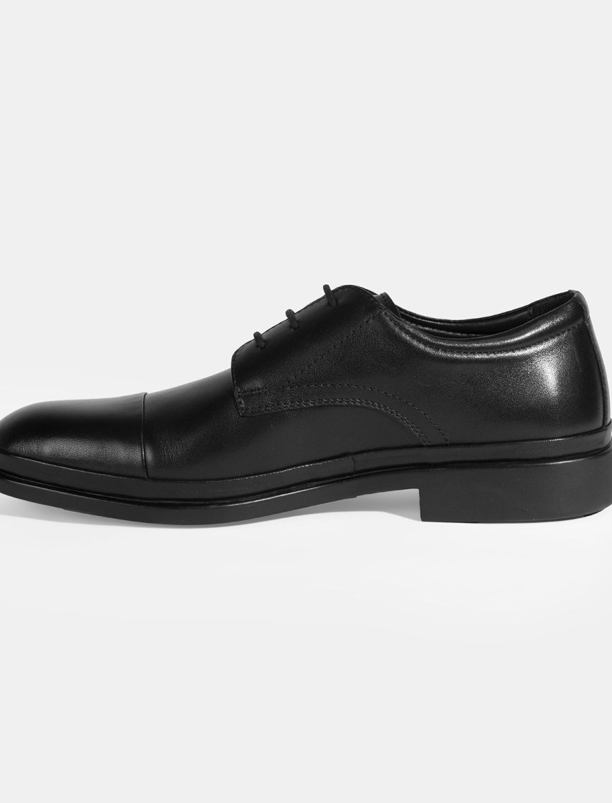 Erkek Siyah DesaComfort Deri Bağcıklı Günlük Ayakkabı Erkek Siyah DesaComfort Deri Bağcıklı Günlük Ayakkabı