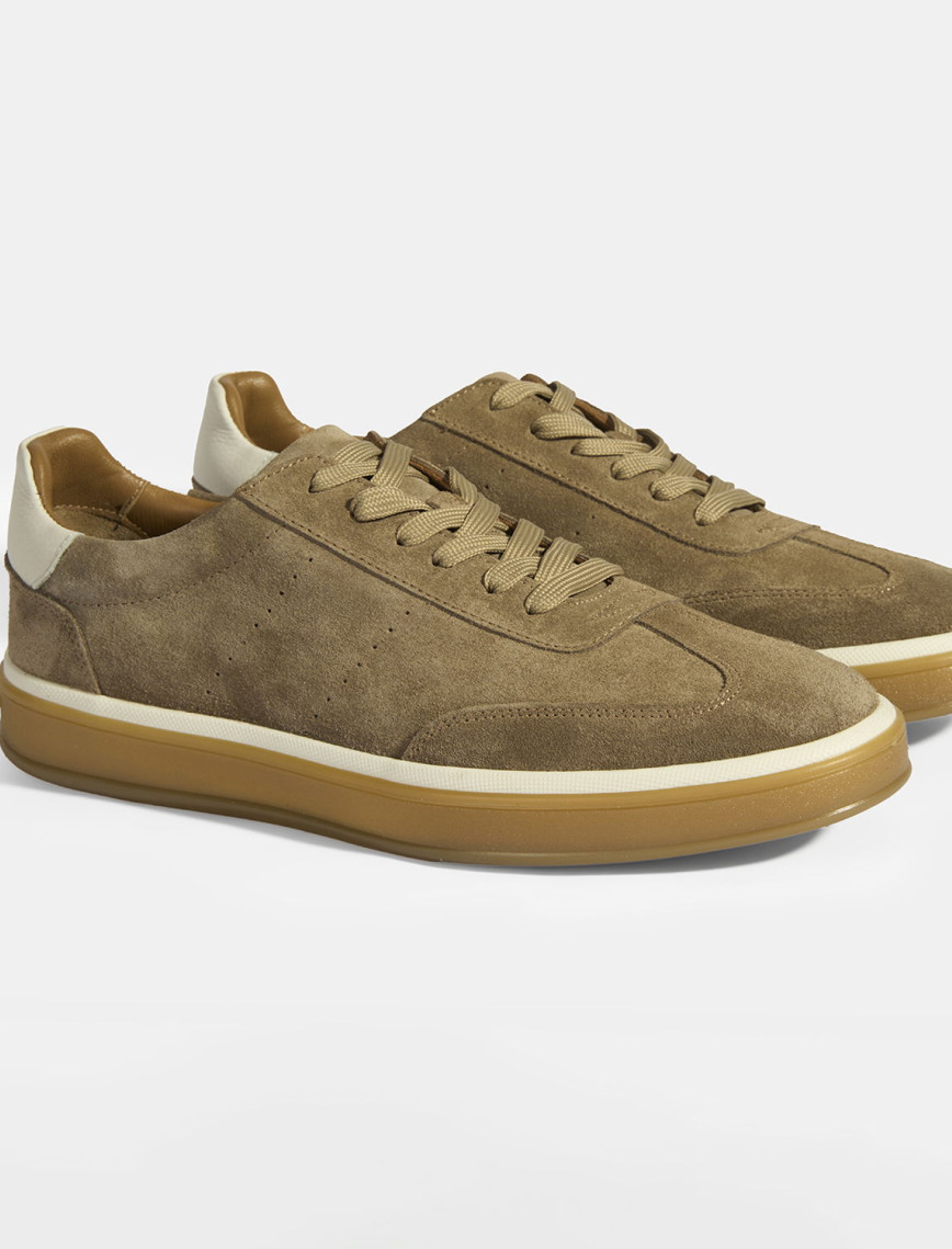 Lianra Bej Erkek Süet Bağcıklı Günlük Ayakkabı Lianra Bej Erkek Süet Bağcıklı Günlük Ayakkabı