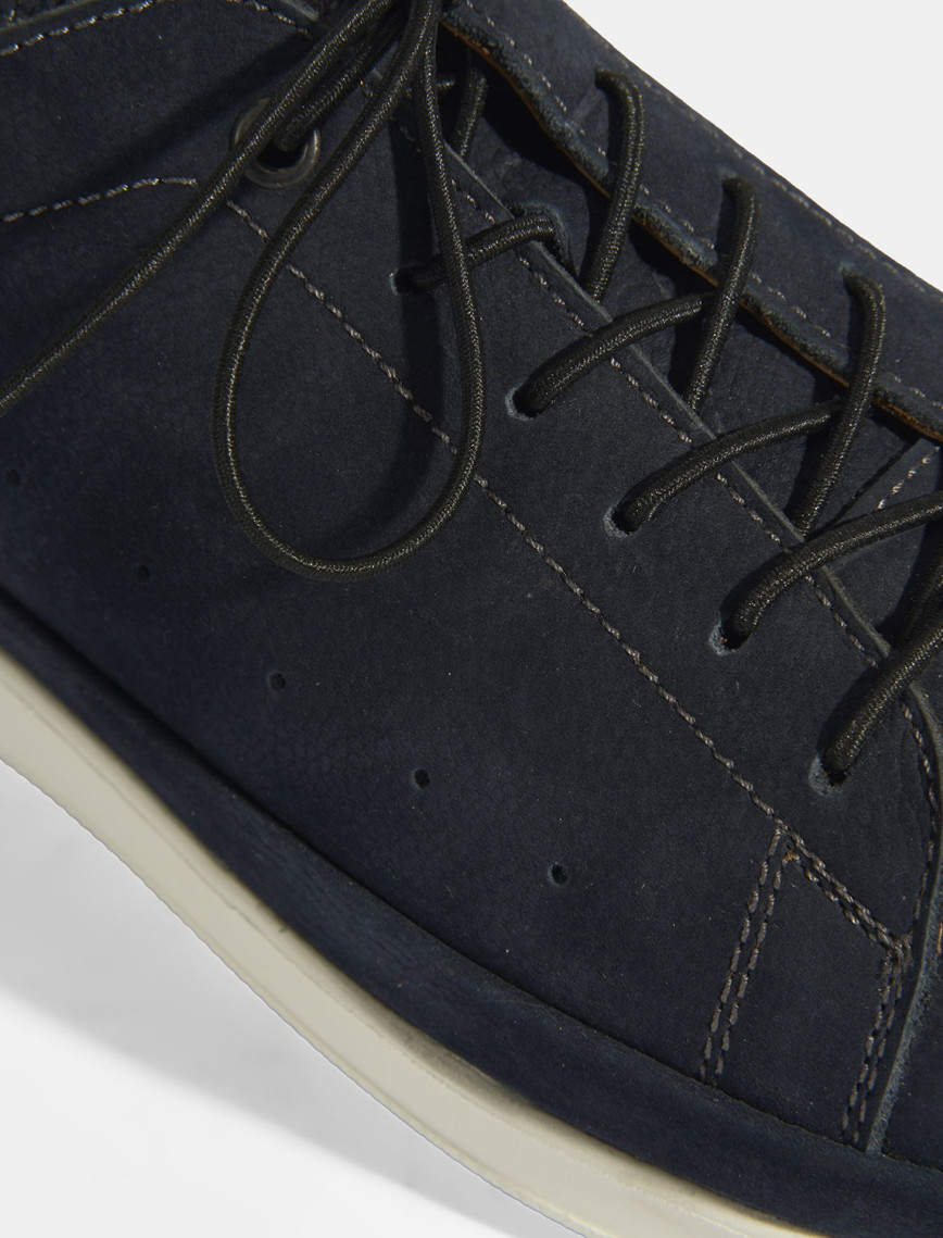 Erkek Lacivert Deri Bağcıklı Günlük Ayakkabı Erkek Lacivert Deri Bağcıklı Günlük Ayakkabı