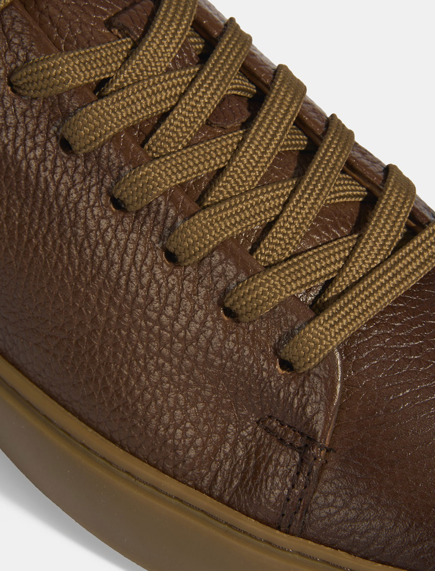 Monikar Taba Erkek Deri Bağcıklı Günlük Ayakkabı