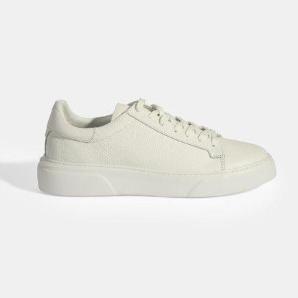 Reminya Beyaz Erkek Deri Bağcıklı Günlük Ayakkabı