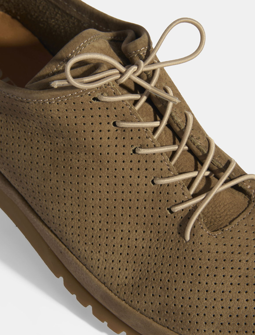 Erkek Vizon Bağcıklı Deri Ayakkabı Erkek Vizon Bağcıklı Deri Ayakkabı