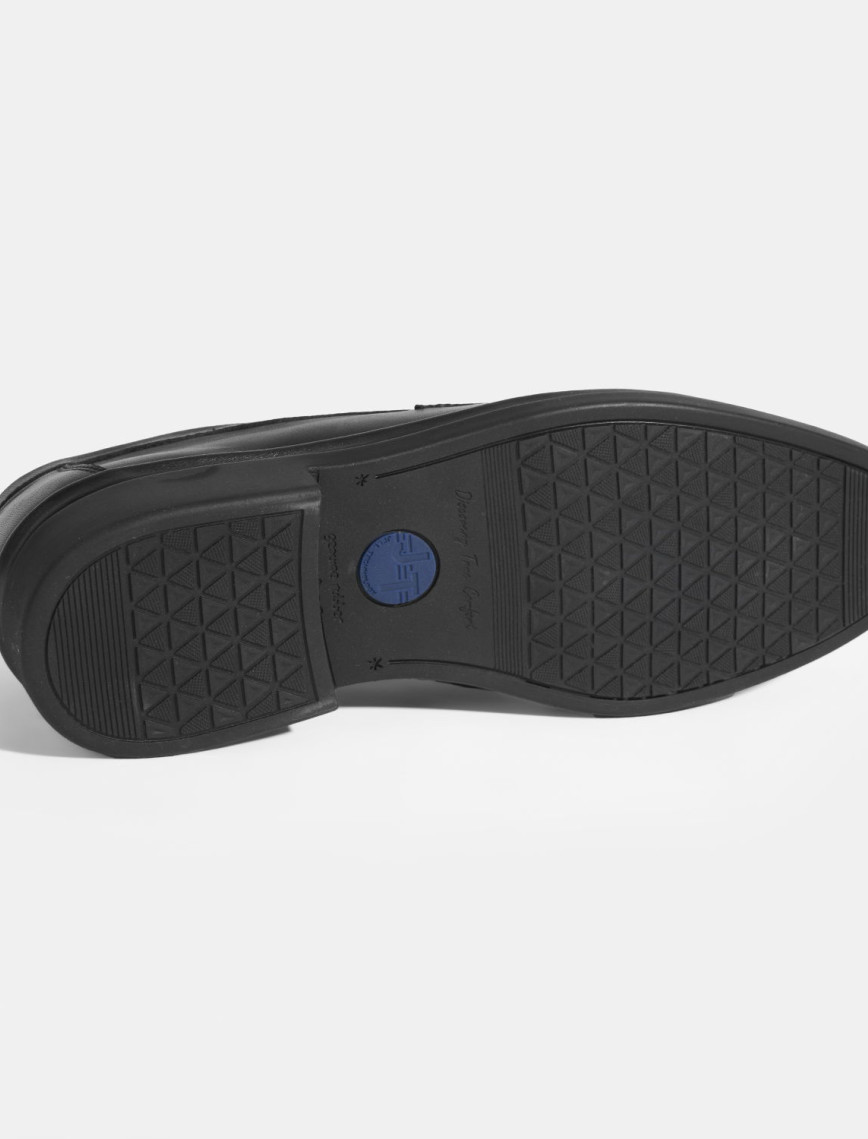 Erkek Siyah DesaComfort Deri Loafer Erkek Siyah DesaComfort Deri Loafer