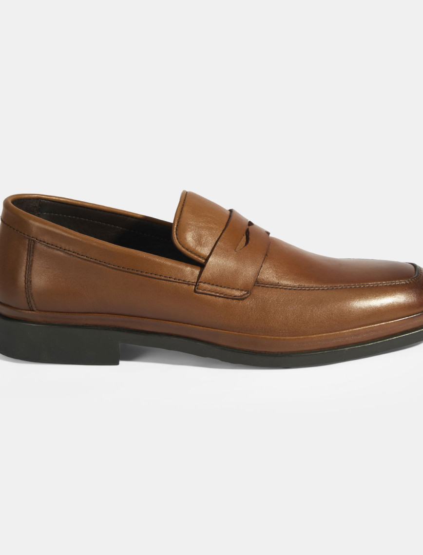 Erkek Taba DesaComfort Deri Loafer