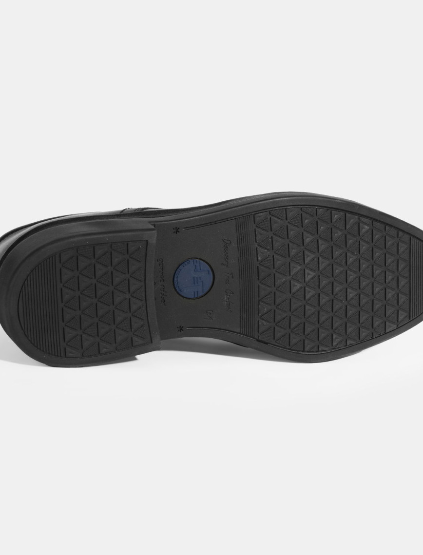 Erkek Siyah DesaComfort Deri Bağcıklı Günlük Ayakkabı Erkek Siyah DesaComfort Deri Bağcıklı Günlük Ayakkabı