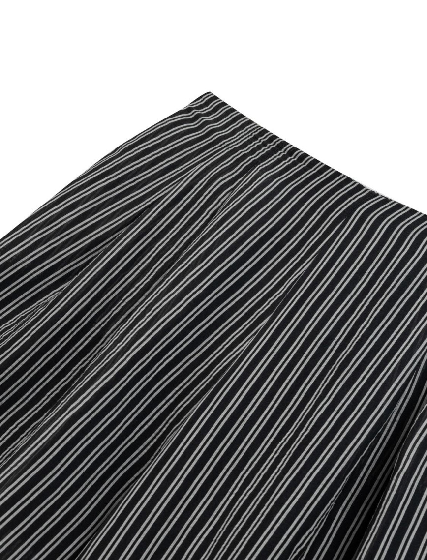 Çizgili Transparan Pantolon Çizgili Transparan Pantolon