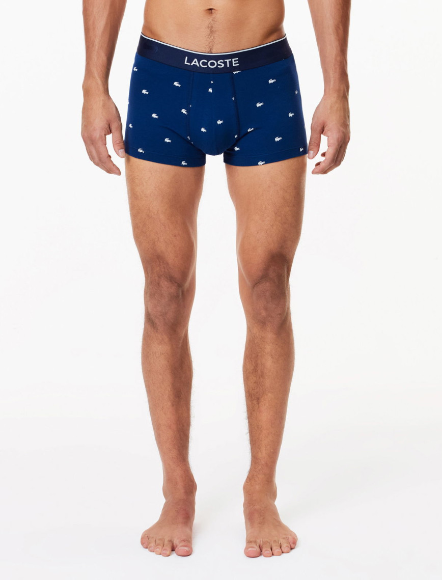 Lacoste Erkek 3'lü Renkli Boxer Lacoste Erkek 3'lü Renkli Boxer