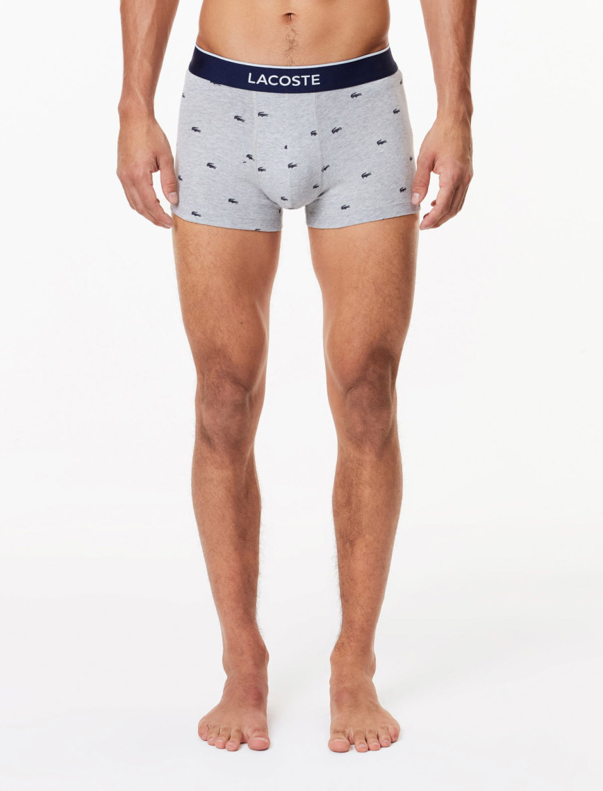 Lacoste Erkek 3'lü Renkli Boxer Lacoste Erkek 3'lü Renkli Boxer