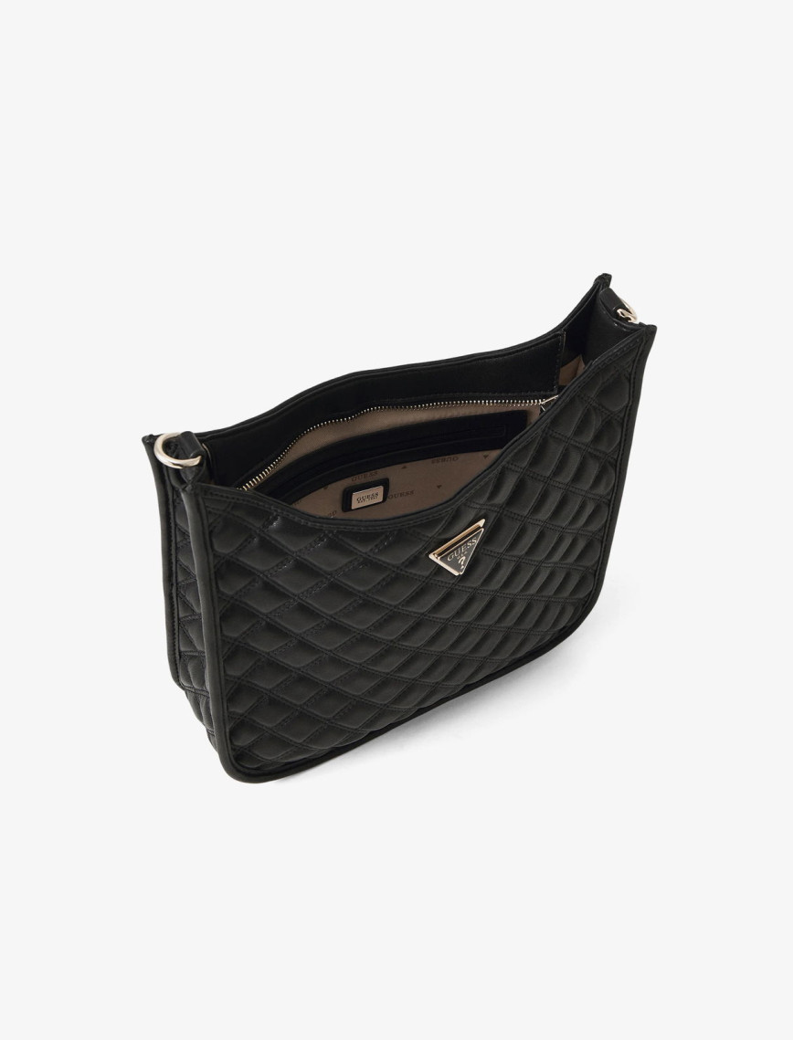 Guess Spark Micro Mini Giully Bucket Crossbody Kadın Siyah Çapraz Çanta Guess Spark Micro Mini Giully Bucket Crossbody Kadın Siyah Çapraz Çanta