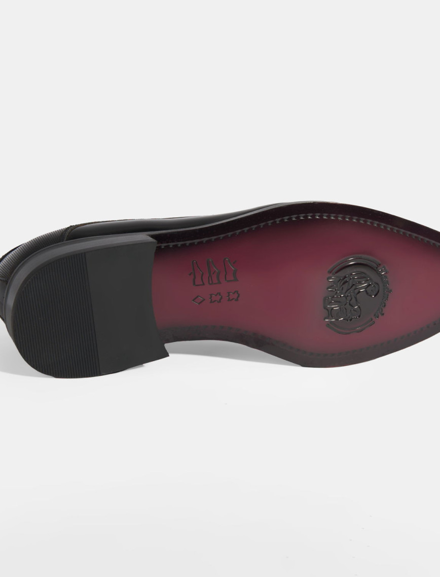 Therese Siyah Erkek Bağcıklı Rugan Klasik Ayakkabı Therese Siyah Erkek Bağcıklı Rugan Klasik Ayakkabı