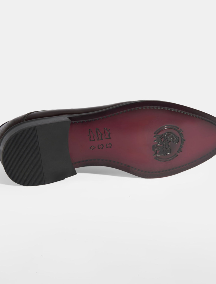 Therese Bordo Erkek Bağcıklı Rugan Klasik Ayakkabı Therese Bordo Erkek Bağcıklı Rugan Klasik Ayakkabı