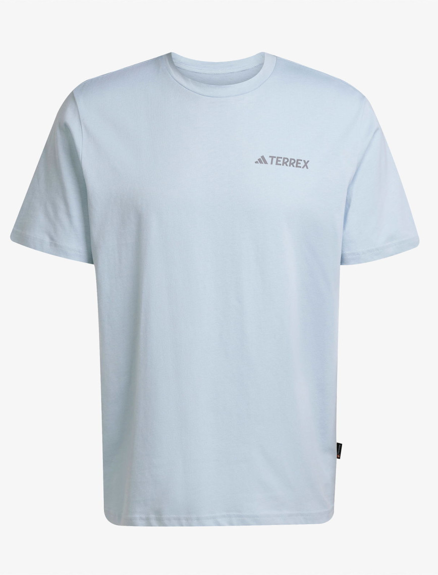 adidas Polygiene Graphic Erkek Mavi T-Shirt adidas Polygiene Graphic Erkek Mavi T-Shirt