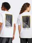 adidas Nat Geo Aeroready Graphic Erkek Beyaz T-Shirt adidas Nat Geo Aeroready Graphic Erkek Beyaz T-Shirt