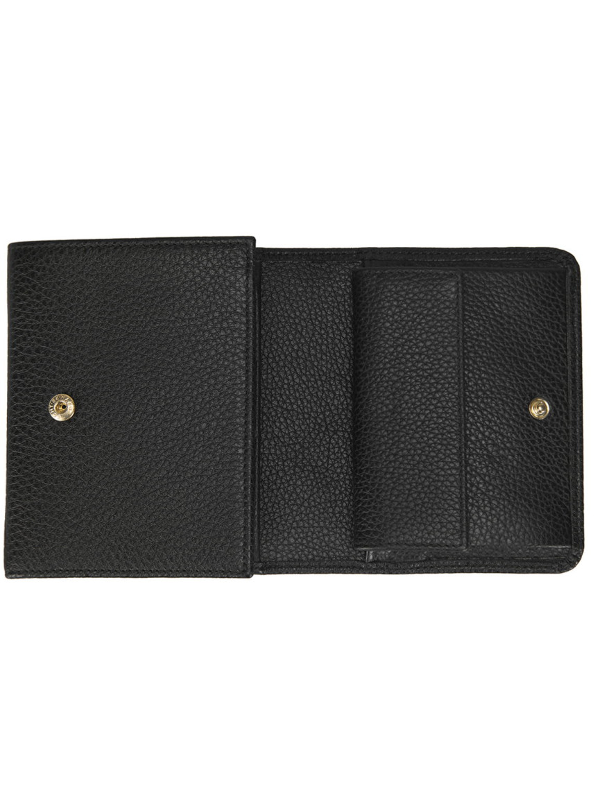 Kadın Siyah Deri Cüzdan Kadın Siyah Deri Cüzdan