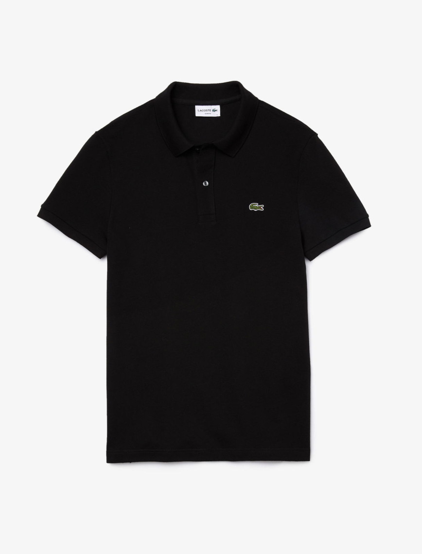 Lacoste L.12.12 Erkek Slim Fit Siyah Polo Lacoste L.12.12 Erkek Slim Fit Siyah Polo