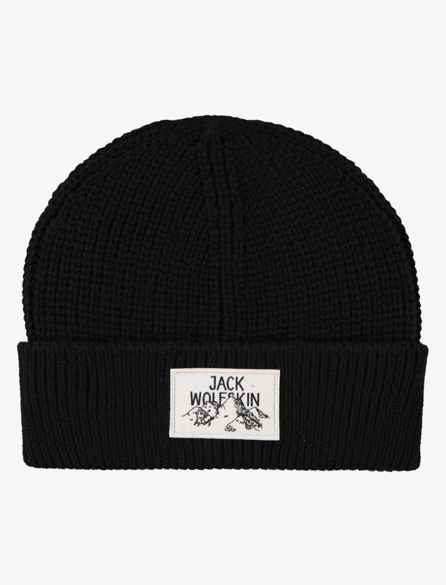 Jack Wolfskin Badge Unisex Siyah Outdoor Bere Jack Wolfskin Badge Unisex Siyah Outdoor Bere