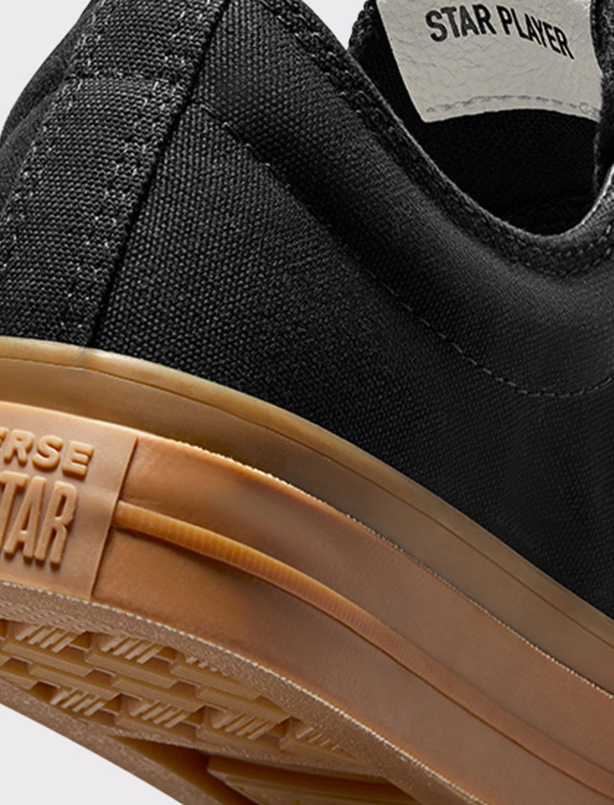 Converse Star Player 76 Unisex Siyah Sneaker Converse Star Player 76 Unisex Siyah Sneaker