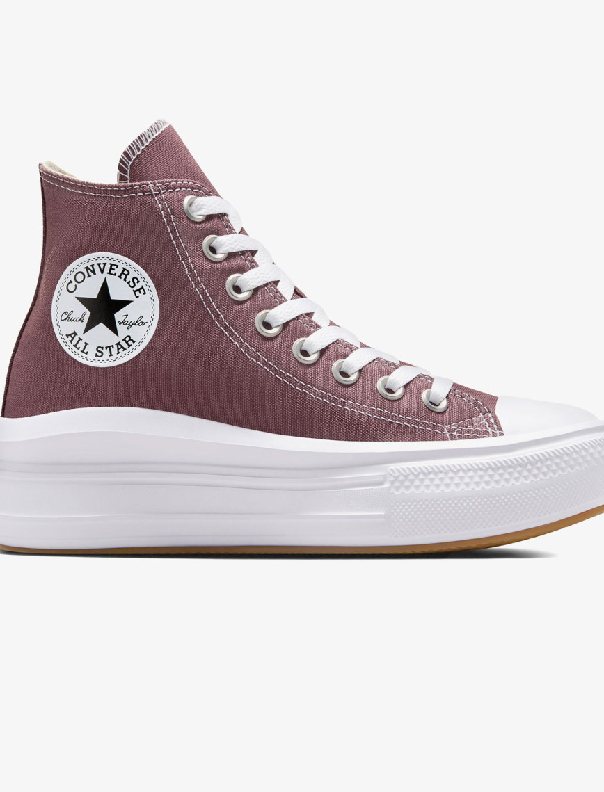 Converse Chuck Taylor All Star Move Platform Unisex Bordo Platform Sneaker Converse Chuck Taylor All Star Move Platform Unisex Bordo Platform Sneaker