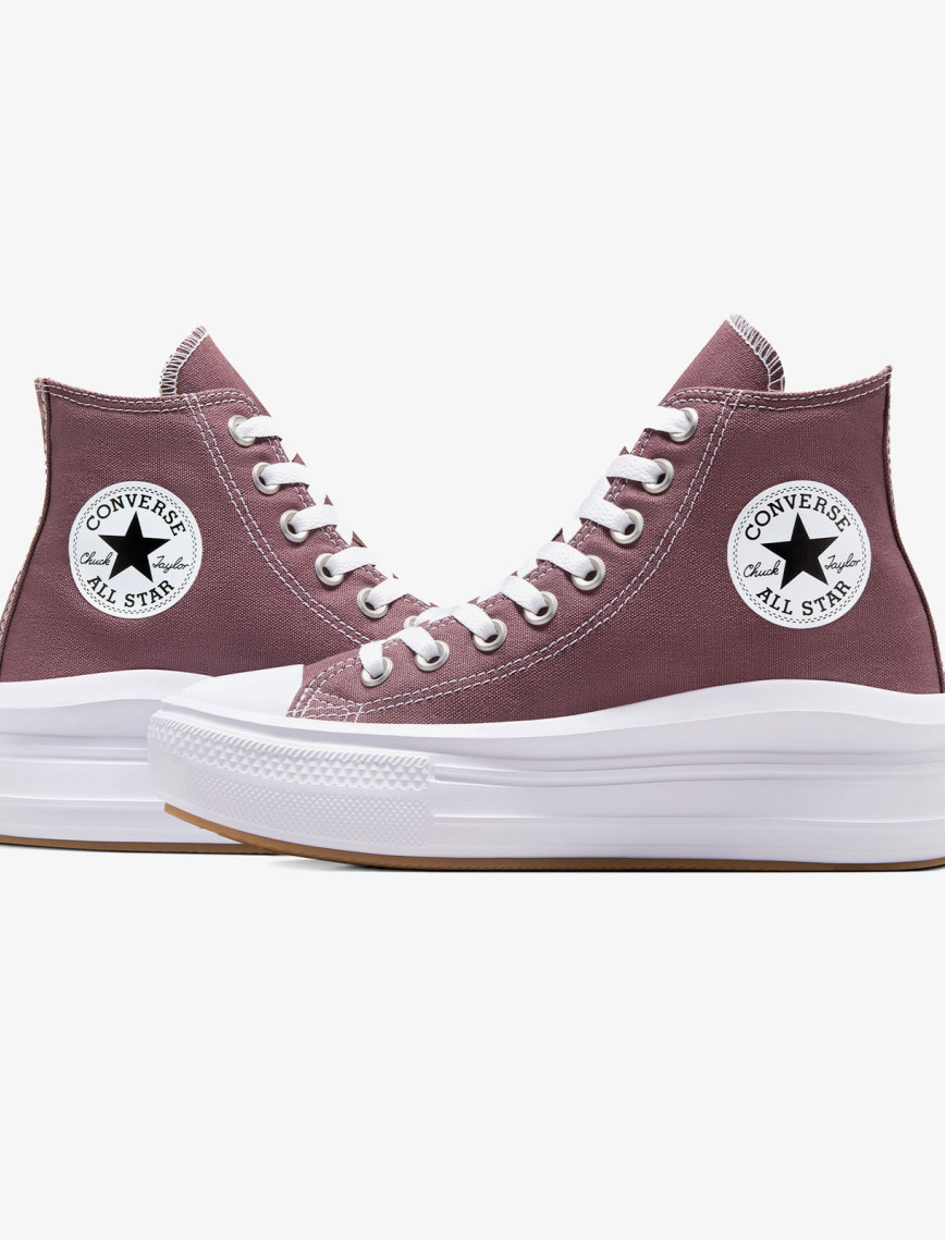 Converse Chuck Taylor All Star Move Platform Unisex Bordo Platform Sneaker Converse Chuck Taylor All Star Move Platform Unisex Bordo Platform Sneaker