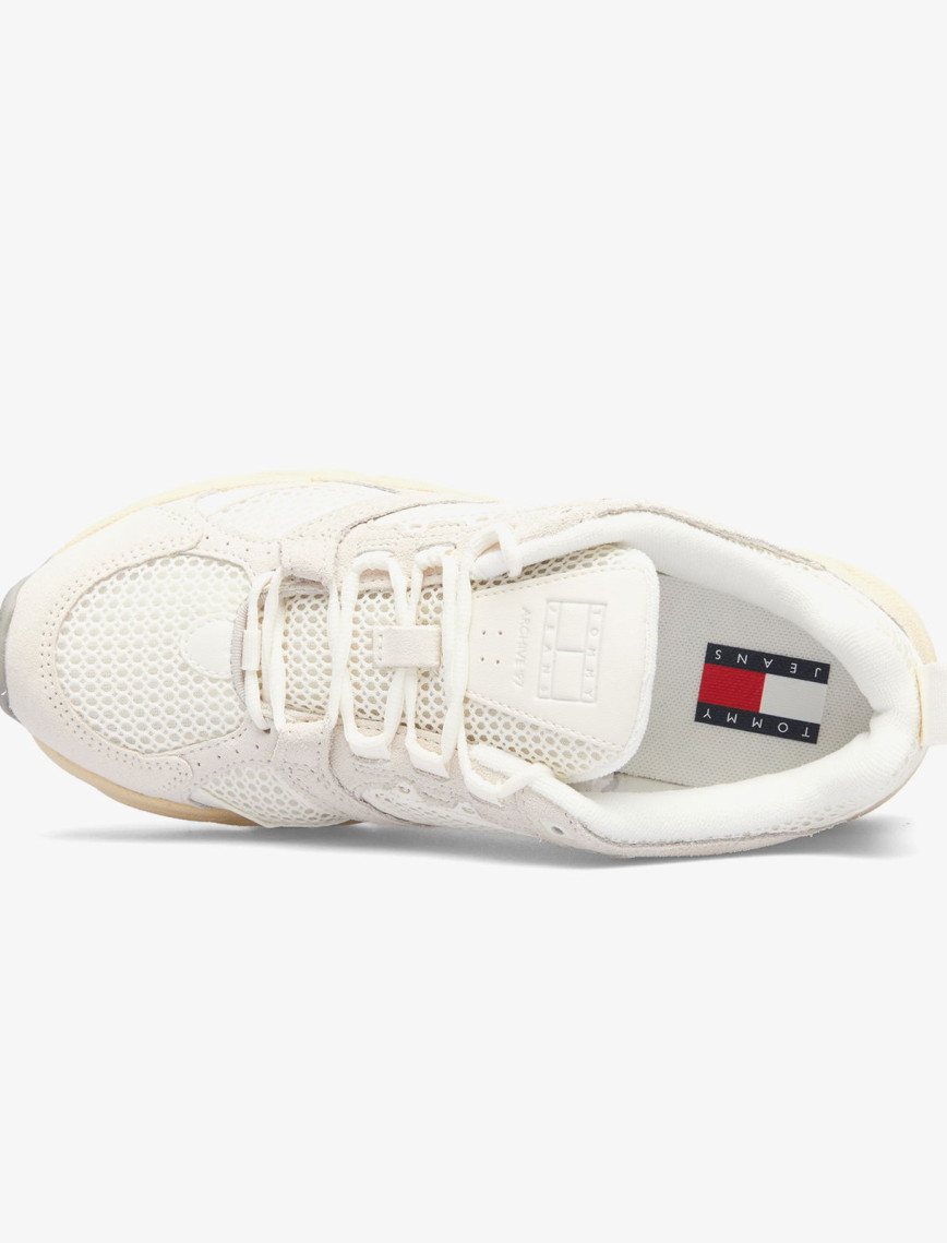 Tommy Hilfiger Archieve 97 Kadın Bej Sneaker Tommy Hilfiger Archieve 97 Kadın Bej Sneaker