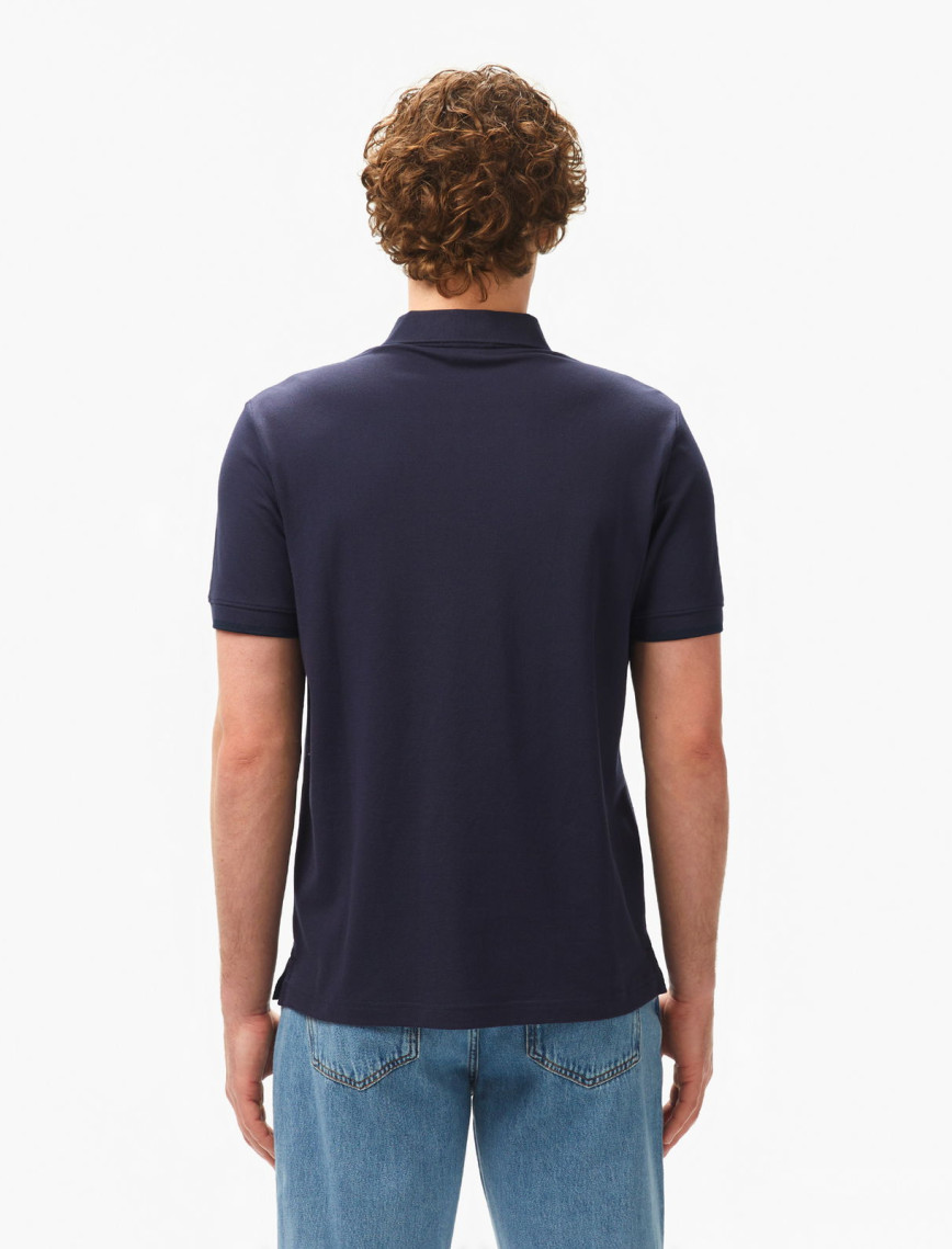 Calvin Klein Erkek Mavi Polo Calvin Klein Erkek Mavi Polo