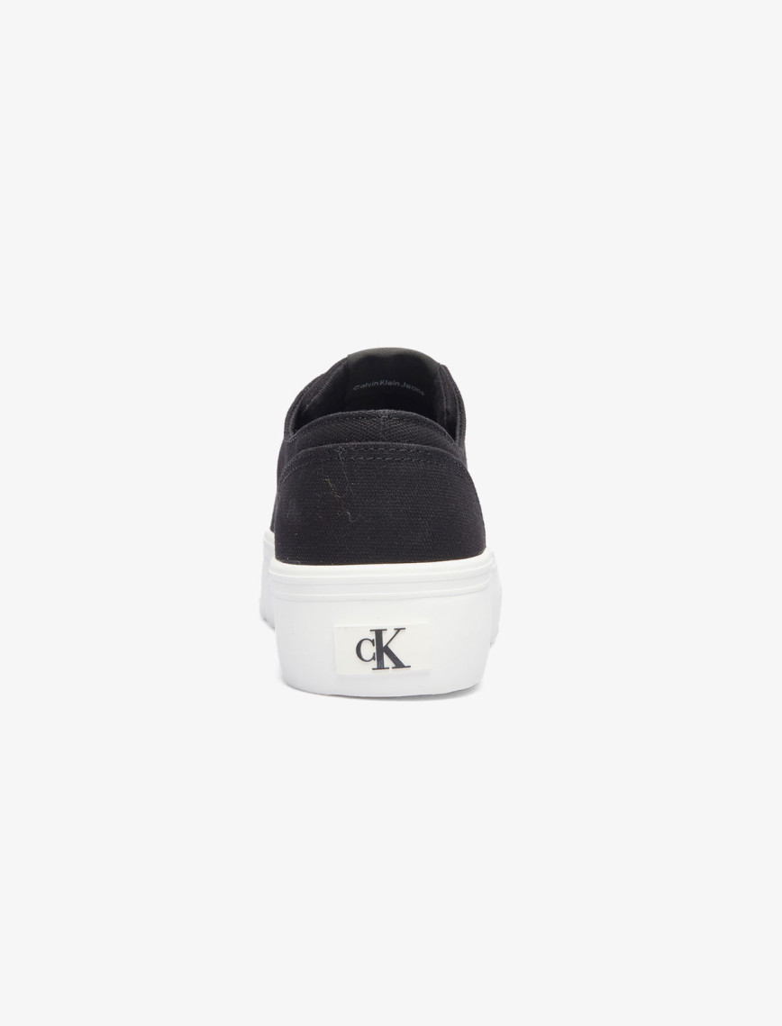 Calvin Klein Flatform Low Kadın Siyah Sneaker