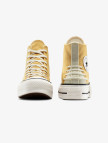 Converse Chuck Taylor All Star Lift Crafted Laces Kadın Turuncu Platform Sneaker