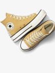 Converse Chuck Taylor All Star Lift Crafted Laces Kadın Turuncu Platform Sneaker