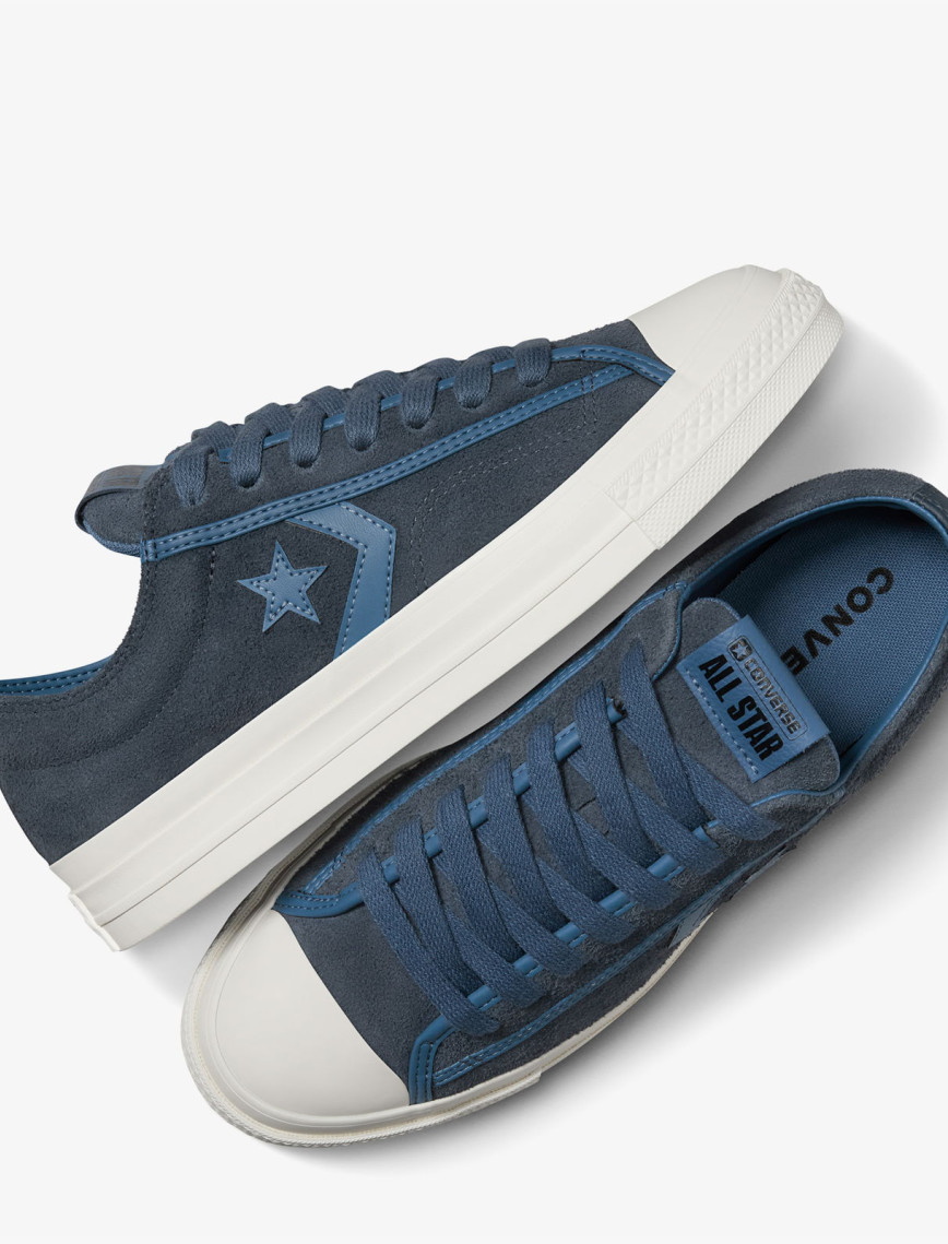 Converse Star Player 76 Süet Erkek Mavi Sneaker Converse Star Player 76 Süet Erkek Mavi Sneaker