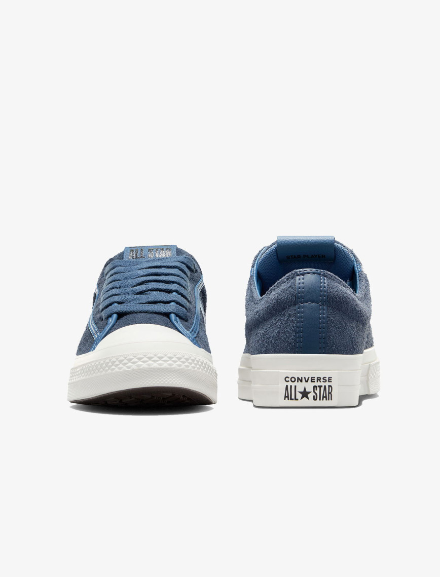 Converse Star Player 76 Süet Erkek Mavi Sneaker Converse Star Player 76 Süet Erkek Mavi Sneaker