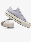 Converse Chuck Taylor All Star Lift Crafted Laces Unisex Lila Platform Sneaker Converse Chuck Taylor All Star Lift Crafted Laces Unisex Lila Platform Sneaker
