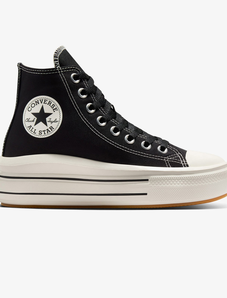 Converse Chuck Taylor All Star Move Platform Kadın Siyah Platform Sneaker Converse Chuck Taylor All Star Move Platform Kadın Siyah Platform Sneaker
