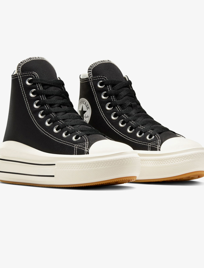 Converse Chuck Taylor All Star Move Platform Kadın Siyah Platform Sneaker Converse Chuck Taylor All Star Move Platform Kadın Siyah Platform Sneaker