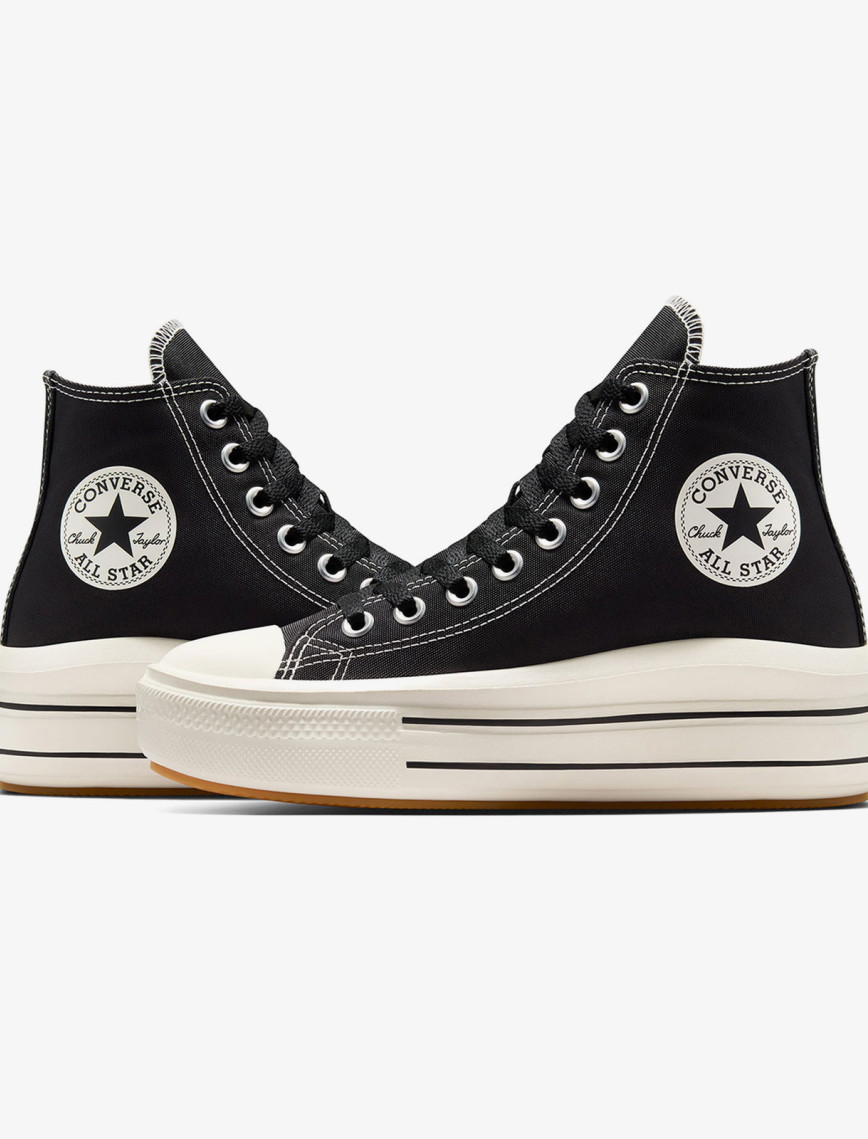 Converse Chuck Taylor All Star Move Platform Kadın Siyah Platform Sneaker Converse Chuck Taylor All Star Move Platform Kadın Siyah Platform Sneaker