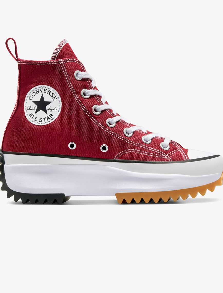 Converse Run Star Hike Unisex Kırmızı Platform Sneaker Converse Run Star Hike Unisex Kırmızı Platform Sneaker