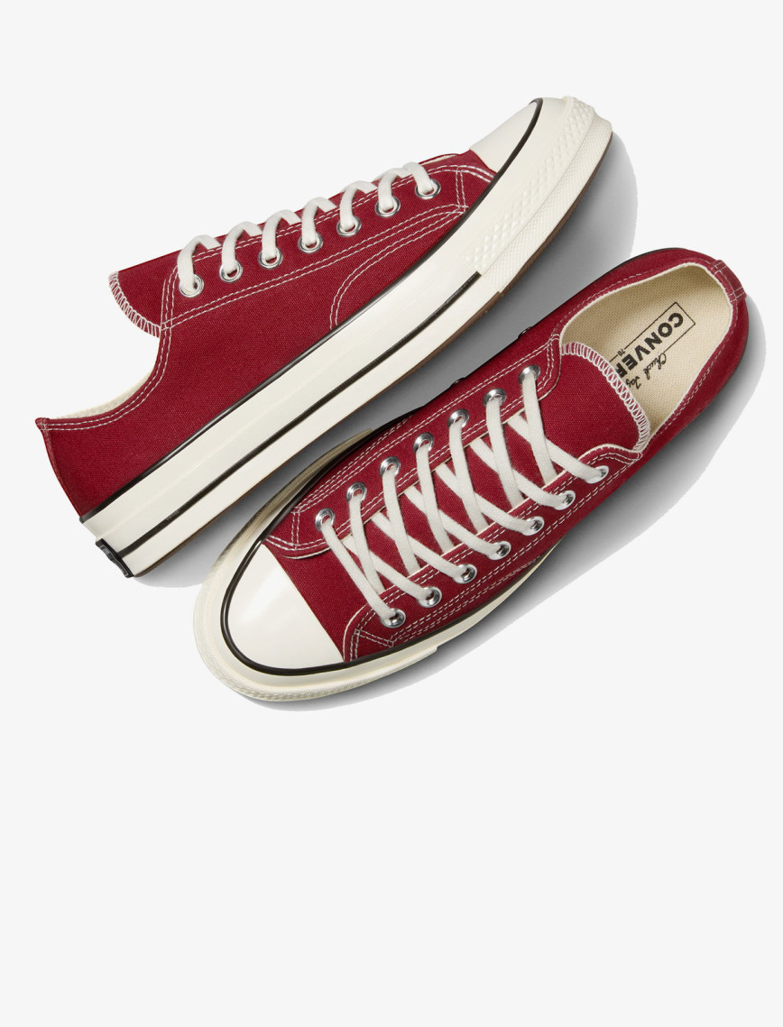 Converse Chuck 70 Unisex Bordo Sneaker Converse Chuck 70 Unisex Bordo Sneaker