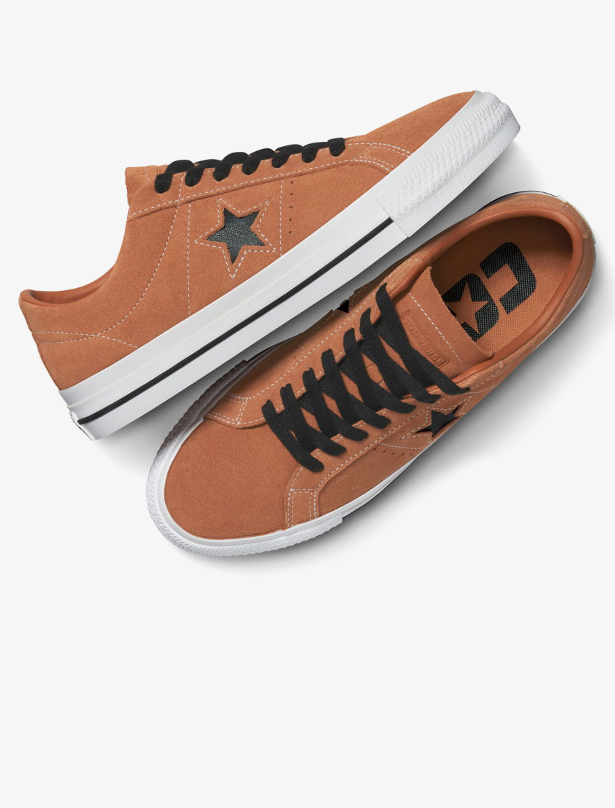 Converse One Star Pro Unisex Turuncu Süet Sneaker Converse One Star Pro Unisex Turuncu Süet Sneaker