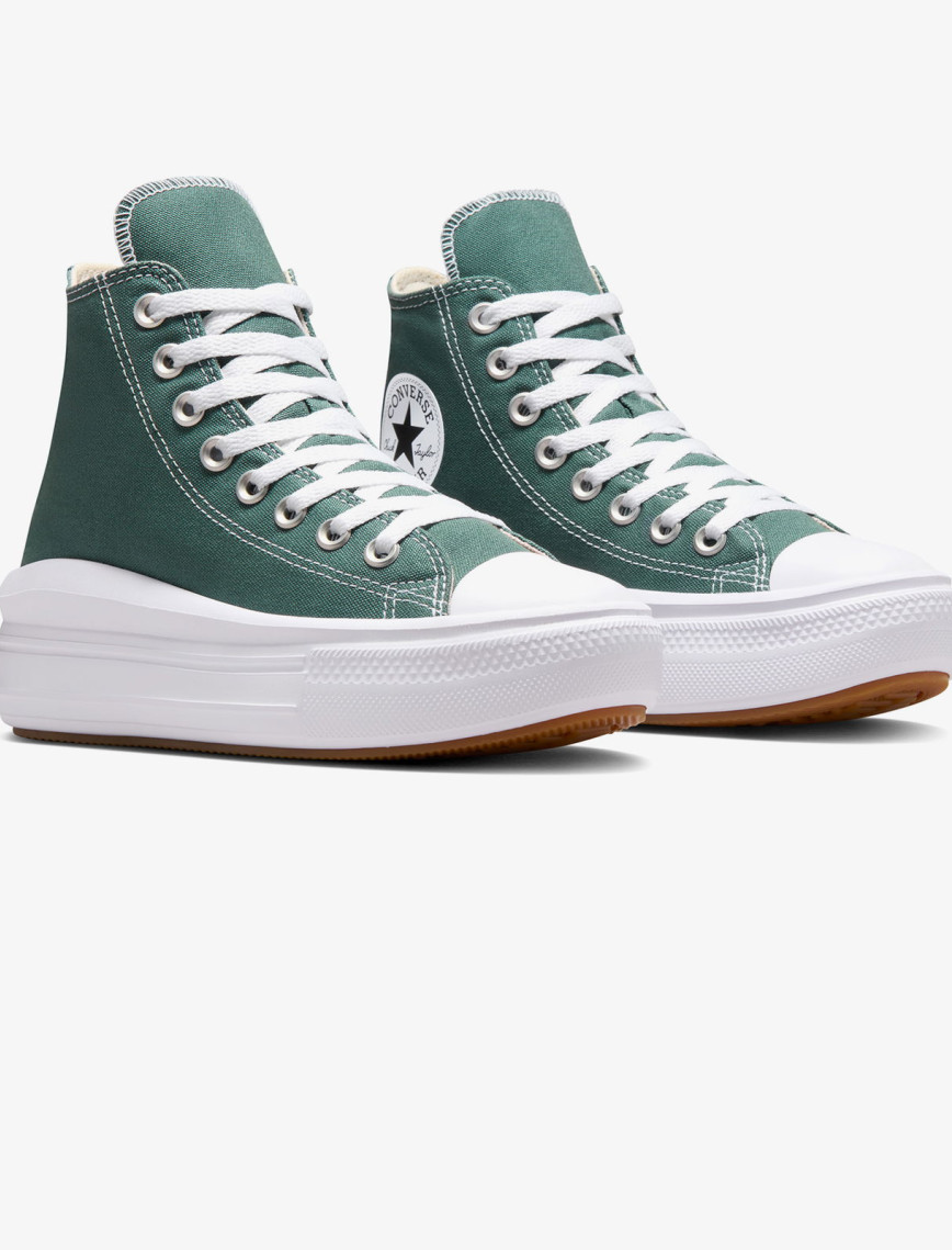 Converse Chuck Taylor All Star Move Platform Kadın Yeşil Platform Sneaker Converse Chuck Taylor All Star Move Platform Kadın Yeşil Platform Sneaker