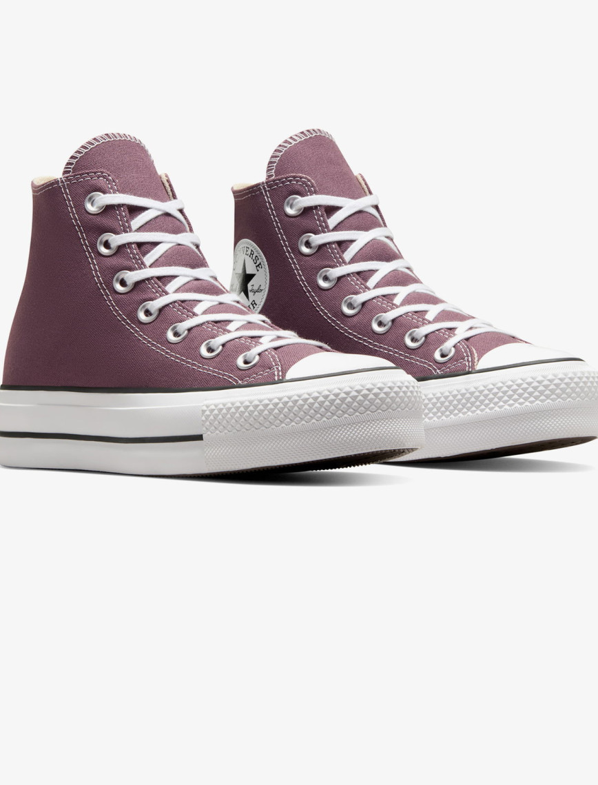 Converse Chuck Taylor All Star Lift Unisex Bordo Platform Sneaker Converse Chuck Taylor All Star Lift Unisex Bordo Platform Sneaker
