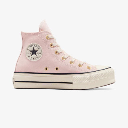 Converse Chuck Taylor All Star Lift Kadın Pembe Süet Platform Sneaker Converse Chuck Taylor All Star Lift Kadın Pembe Süet Platform Sneaker