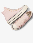 Converse Chuck Taylor All Star Lift Kadın Pembe Süet Platform Sneaker Converse Chuck Taylor All Star Lift Kadın Pembe Süet Platform Sneaker
