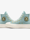 Converse Chuck Taylor All Star Lift Kadın Mavi Platform Sneaker Converse Chuck Taylor All Star Lift Kadın Mavi Platform Sneaker