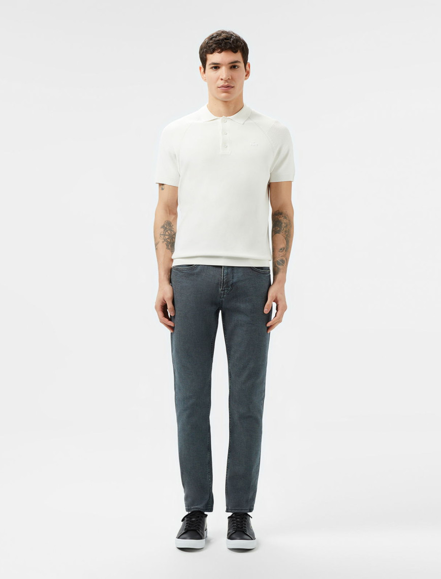 Lacoste Erkek Regular Fit Kısa Kollu Polo Yaka Beyaz Triko Lacoste Erkek Regular Fit Kısa Kollu Polo Yaka Beyaz Triko