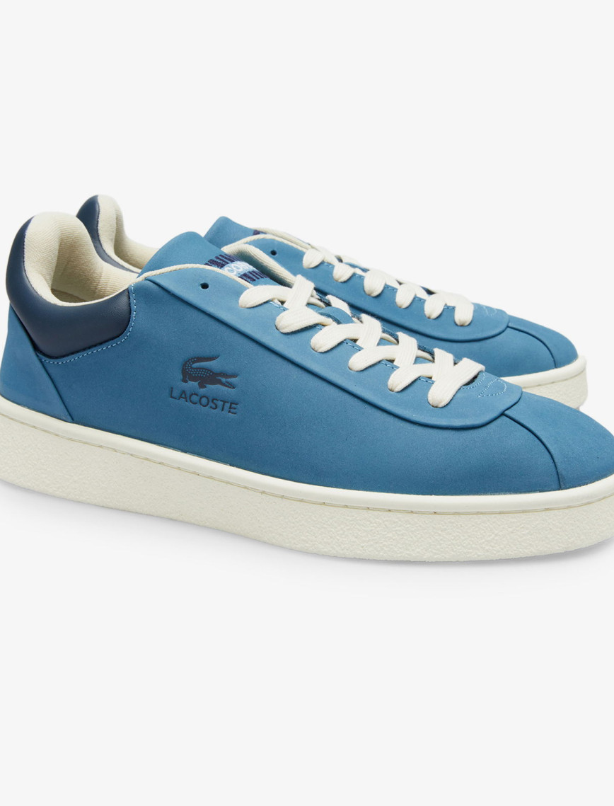 Lacoste Baseshot Pro Leather Erkek Mavi Sneaker Lacoste Baseshot Pro Leather Erkek Mavi Sneaker